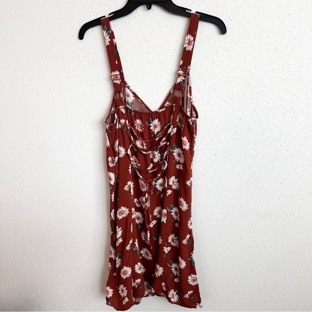 American Eagle Outfitters Women’s Daisy Floral Print Mini Dress Sz S - Picture 6 of 11